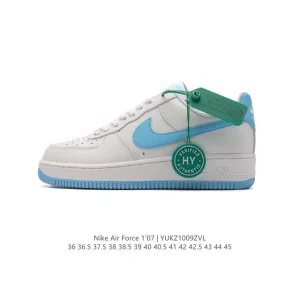 Nike Air Force 1 Low 07 Low Top Sneakers with Bubble Sole