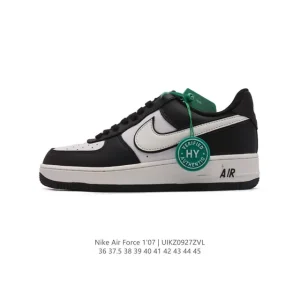 Nike Air Force 1 Low FB1844 White Leather Casual Sneakers for Men and Women
