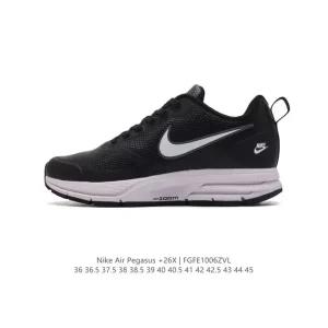 Nike Zoom Pegasus 26X Running Shoes with Full-Length Zoom Air Cushioning