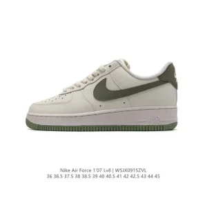 Nike Air Force 1 Low DV3808-106 White Leather Low Top Sneakers