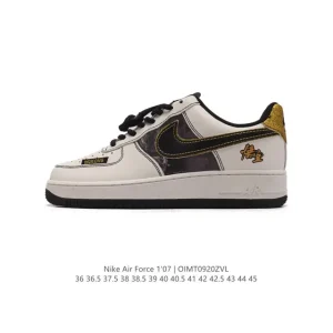 Nike Air Force 1 '07 Low FB8959 White Leather Sneakers