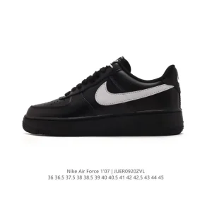 Nike Air Force 1 '07 Low White Leather Sneakers
