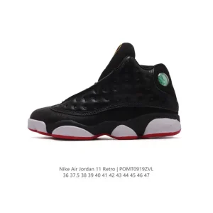 Nike Air Jordan 13 Retro Black Cat Basketball Shoes