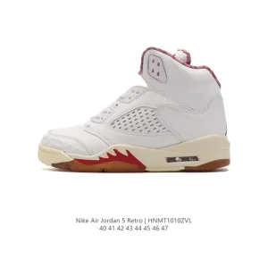 Nike Air Jordan 5 Retro High Top Basketball Shoes for Men