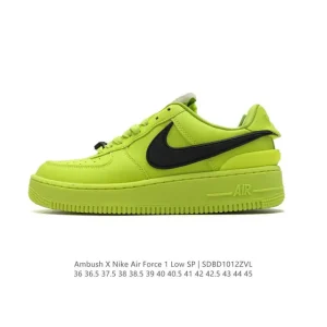 Nike Air Force 1 Low Ambush Collaboration Leather Sneakers
