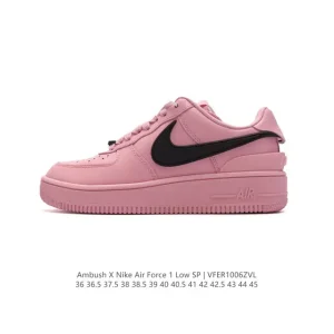 Nike Air Force 1 Low Ambush Collaboration Leather Sneaker