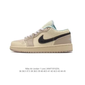 Jordan AJ1 Low Retro Classic Leather Basketball Shoes