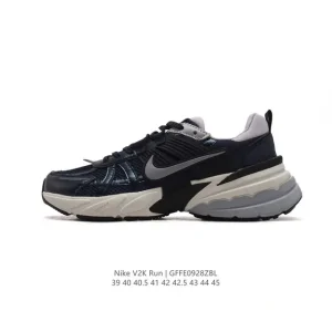 Nike V2K Run Retro Running Shoes Vintage Style with Cushioning