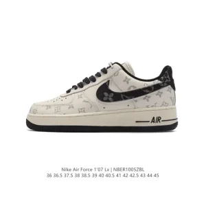 Nike Air Force 1 Low White Leather Sneakers for Men and Women