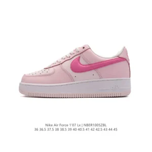 Nike Air Force 1 '07 Low White Leather Sneakers for Men and Women