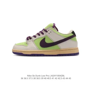 Nike SB Dunk Low Pro Dx5930-001 Vintage Leather Skateboarding Shoes
