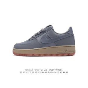 Nike Air Force 1 '07 Low White Leather Casual Sneakers for Men and Women