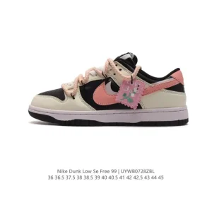 Nike Dunk Low Se Free 99 Gs Vintage Chicago Deconstruction Skate Shoes