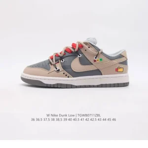 Nike Dunk Low DD3 Retro Leather Street Sneakers for Men and Women