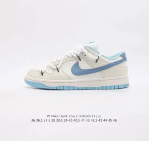 Nike Dunk Low Retro Leather Sneakers for Men and Women