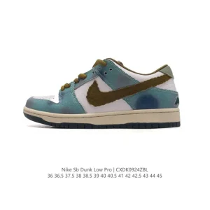 Nike SB Dunk Low Pro Vintage Skateboarding Shoes for Men and Women