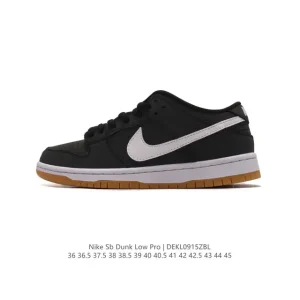 Nike SB Dunk Low Pro Skateboarding Shoes Vintage Leather