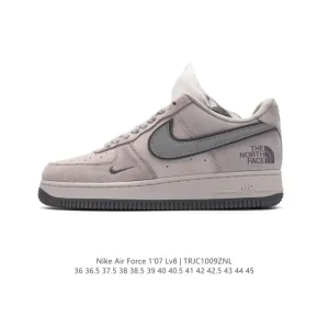 North Face x Nike Air Force 1 '07 Low White Sneakers