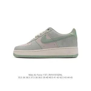 Nike Air Force 1 Low White Leather Sneakers HQ1497