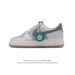 Nike Air Force 1 Low White Leather Sneakers for Men and Women