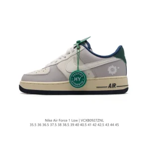 Nike Air Force 1 Low 07 Leather White Sneakers for Men and Women