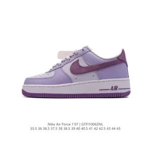 Nike Air Force 1 '07 Low Hq3905 White Leather Sneakers for Men and Women