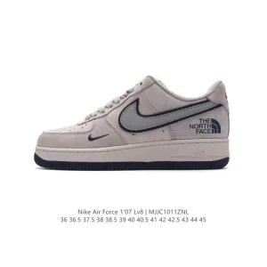 Nike Air Force 1 '07 Low White Leather Sneakers for Men and Women