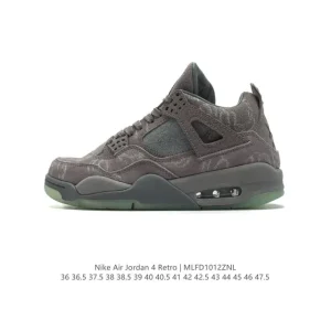 Jordan Air 4 Retro OG Black Cement Men's Basketball Shoes