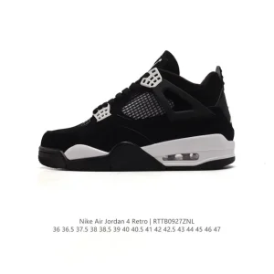 Jordan Air 4 Retro OG Men's Basketball Shoes Black Cement