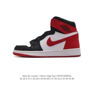 Jordan Retro High OG Black Toe Basketball Shoes