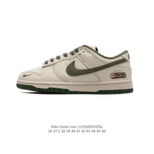 Nike SB Dunk Low x Gucci Collaboration Skateboarding Shoes