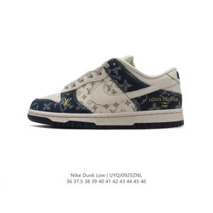 Nike SB Dunk Low x Louis Vuitton Collaboration Skateboard Shoes