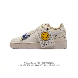 Nike Air Force 1 07 Low Deconstruction Lace Up Sneakers