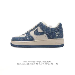 Louis Vuitton x Nike Air Force 1 '07 Low Sneaker with Air Cushion