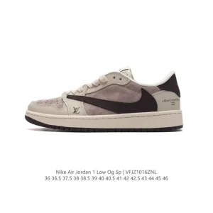 Jordan Military Blue Low OG SP Reverse Swoosh AJ1 Retro Basketball Shoes