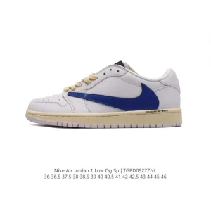 Nike Air Jordan 1 Low OG SP Military Blue Reverse Swoosh