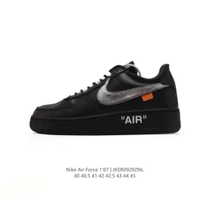 Off-White x Nike Air Force 1 'MCA' Low-Top Sneaker