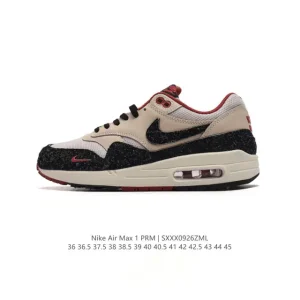 Nike Air Max 1 Men's and Women's Running Shoes with Visible Air Cushion
