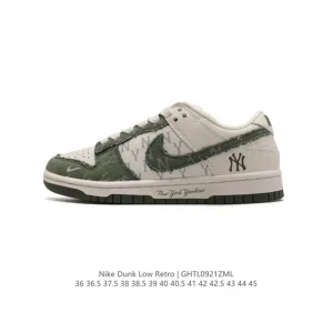 Nike SB Dunk Low Pro Dq1098-345 Vintage Skateboarding Shoes