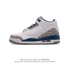 Nike Air Jordan 3 Retro SE Men's Basketball Shoes White Black Cement