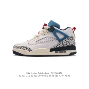 Jordan Spizike Low Classic Elephant Print Retro Basketball Shoe