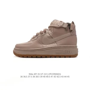 Nike Air Force 1 Hi Ut 2.0 Winter Military Style High Top Sneakers