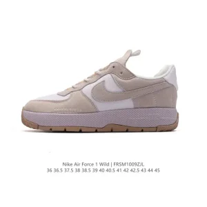 Nike Air Force 1 Low Wild Outdoor Hiking Shoes with Honeycomb Air Cushion