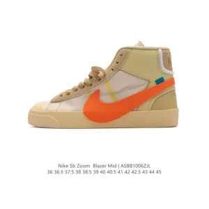 Off-White x Nike Blazer Mid OW Collaboration Sneakers