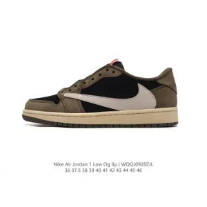 Nike Air Jordan 1 Low OG SP Military Blue Reverse Swoosh