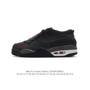 Jordan Air 4 Retro OG Low Basketball Shoes for Men and Women