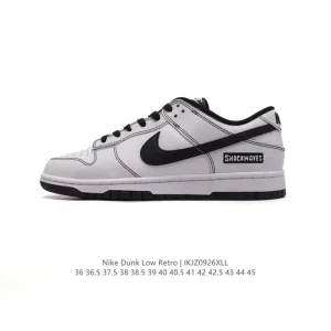 Nike SB Dunk Low Pro Vintage Leather Skateboarding Shoes for Men and Women