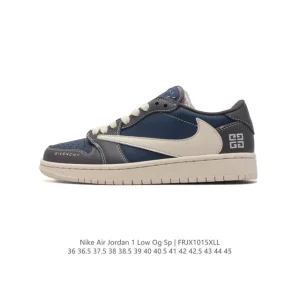 Nike Air Jordan 1 Low OG SP Military Blue Reverse Swoosh