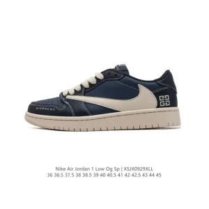 Nike Air Jordan 1 Low OG SP Military Blue Reverse Swoosh
