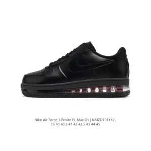 Nike Air Force 1 Low Classic White Black Original Version with Full-Length Air Cushion
